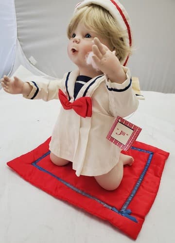 The Ashton Drake Galleries Jill Porcelain Doll Yolanda Bello Moments To Remember - Thumbnail 5