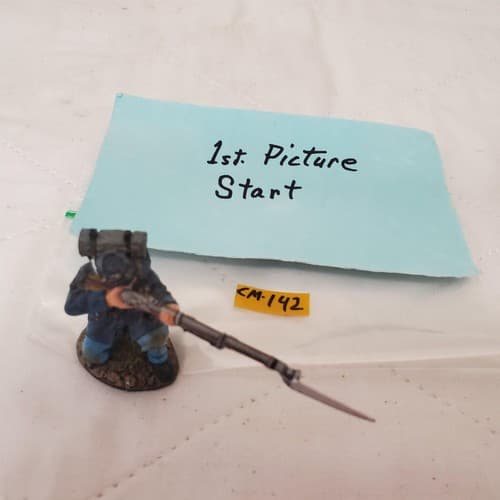 JJ Designs 19th Century Collection US Marines Aiming Figure on Knee CM-142 - Image 1