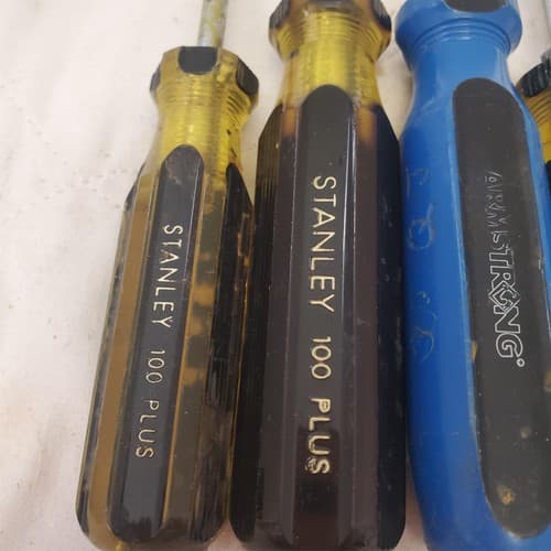 Lot of 5 Assorted Cotter Pin Puller Phillips Flat Tip Screwdriver Set LOT-843 - Thumbnail 4