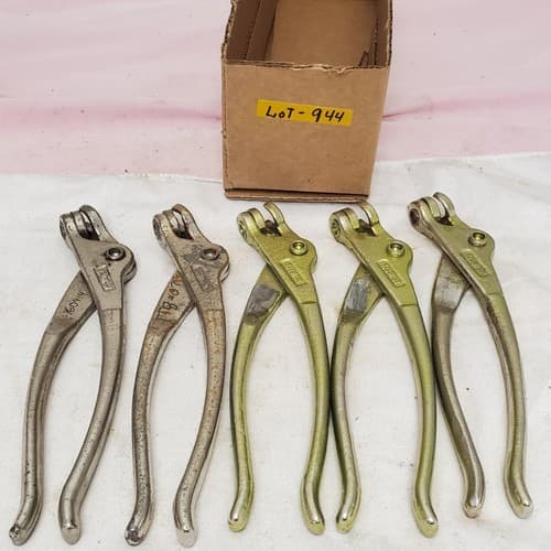 Lot of 5 Cleko-Loc Usatco 04-62 Aircraft Aviation Pliers LOT-944 - Image 1