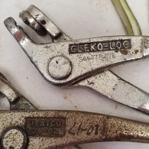 Lot of 5 Cleko-Loc Usatco 04-62 Aircraft Aviation Pliers LOT-944 - Thumbnail 5