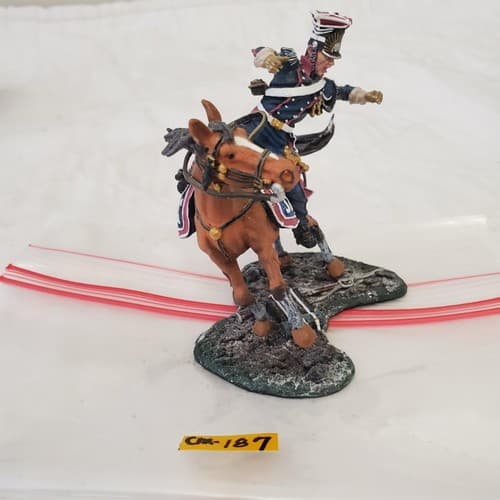 The Collectors Showcase CS00342 French Lancer Wounded Mounted CM-187 - Thumbnail 5