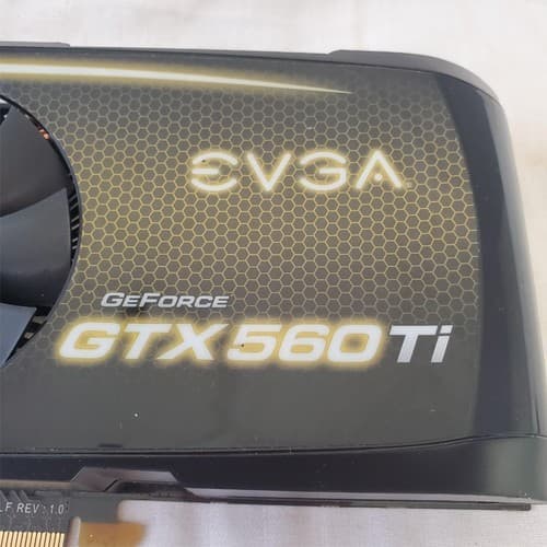EVGA Nvidia GeForce GTX 560Ti 1GB GDDR5 SDRAM PCI Express Graphic Card - Thumbnail 2