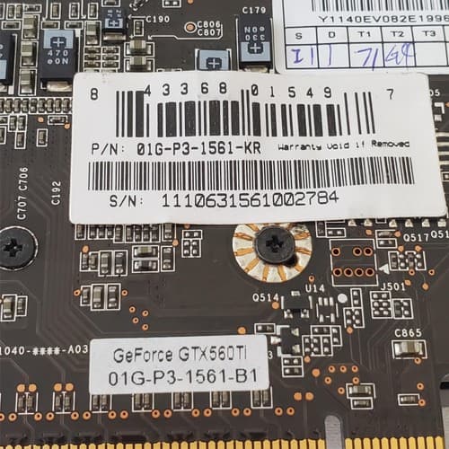 EVGA Nvidia GeForce GTX 560Ti 1GB GDDR5 SDRAM PCI Express Graphic Card - Thumbnail 13