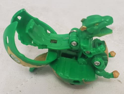 TROX x NOBILIOUS Bakugan Ultra Fusion Aurelus & Ventus Green & Gold B300 - Thumbnail 3