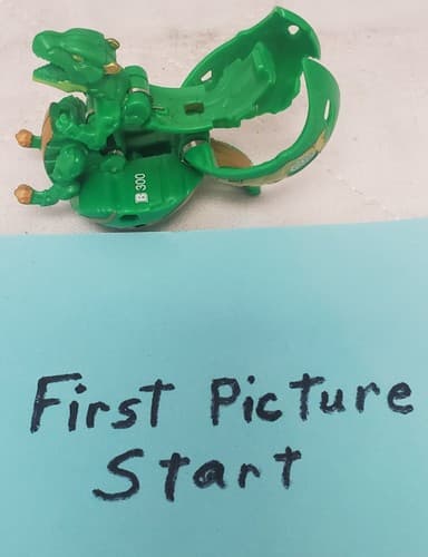 TROX x NOBILIOUS Bakugan Ultra Fusion Aurelus & Ventus Green & Gold B300 - Image 1