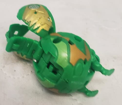 TROX x NOBILIOUS Bakugan Ultra Fusion Aurelus & Ventus Green & Gold B300 - Thumbnail 5