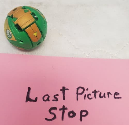 TROX x NOBILIOUS Bakugan Ultra Fusion Aurelus & Ventus Green & Gold B300 - Thumbnail 6