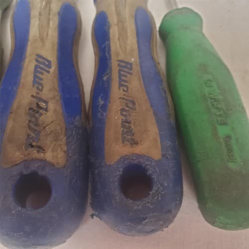 Mixed Lot of 5 Flat Head Screwdrivers LOT-803 - Thumbnail 5