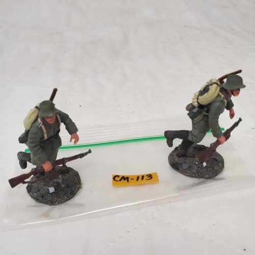 W. Britain 23058 1916-18 German Infantry's Pioneer Running CM-112 - Thumbnail 2