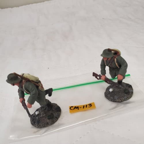 W. Britain 23058 1916-18 German Infantry's Pioneer Running CM-112 - Thumbnail 5