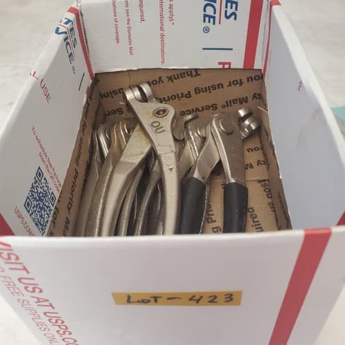Lot of 7 Wedgelock Cleco Pliers Set Aviation Tool LOT-423 - Thumbnail 2