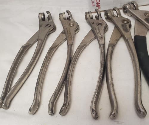 Lot of 7 Wedgelock Cleco Pliers Set Aviation Tool LOT-423 - Thumbnail 4