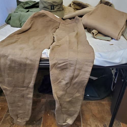 Lot of Drawers Coldweather Unisex Thermal Top And Bottom, Hooded Tactical Jacket - Thumbnail 4