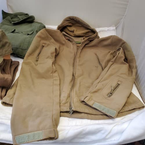 Lot of Drawers Coldweather Unisex Thermal Top And Bottom, Hooded Tactical Jacket - Thumbnail 11