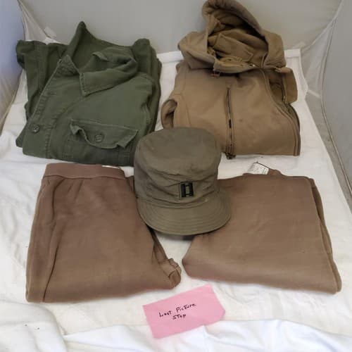 Lot of Drawers Coldweather Unisex Thermal Top And Bottom, Hooded Tactical Jacket - Thumbnail 24