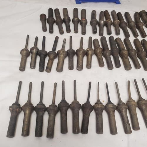 Lot of 53 Assorted Rivet Set for Shank Rivet Gun LOT-360 - Thumbnail 9