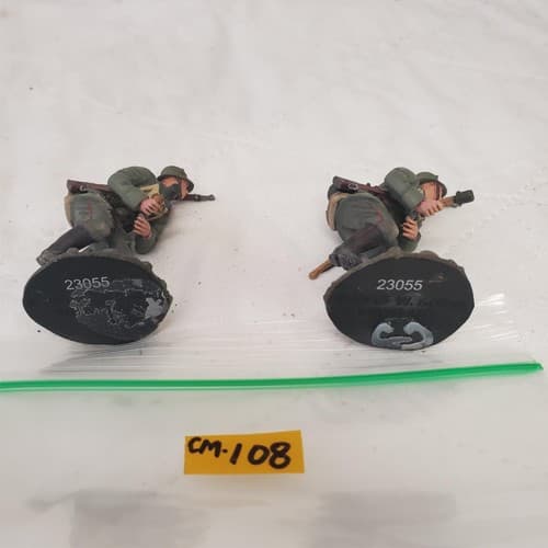 W. Britain 23055 1916-18 German Infantrys Pulling Grenade Primer CM-108 - Thumbnail 6