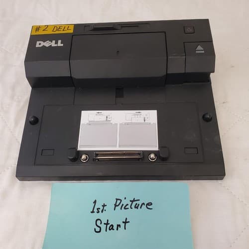 Dell PR02X Docking Station E-Port Plus II USB 3.0 PRO2X Dock Station #2 - Image 1