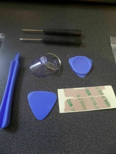 Replacement Front outer Screen Glass Lens for Apple iPhone 6 4.7" White + Tools - Thumbnail 3