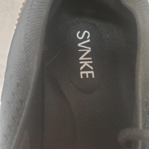 SVNKE Men's Casual Dress Oxfords Shoes Breathable Knit Leisure Sneakers UK9 - Thumbnail 7