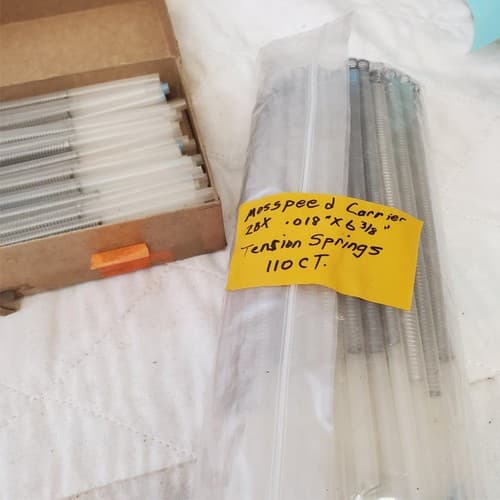 Mosspeed Carrier 28x .018" x 6 3/8" Tension Springs - Thumbnail 3