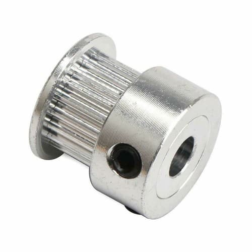 4X 3D Printer 2GT - 5mm Bore 6mm 20 Teeth Idler Pulley Aluminum - Thumbnail 2