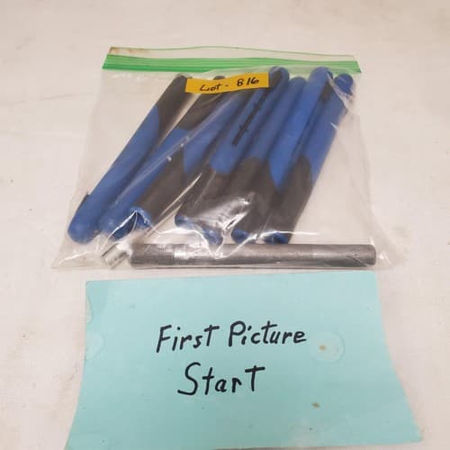 Lot of 9 X-ACTO Retract-A-Blade Hobby Knife & Pricker Pin LOT-116 - Thumbnail 2