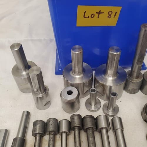 Lot of Precision Machining Tools Punches Dies Gauges Metalworking Set LOT-81 - Thumbnail 3