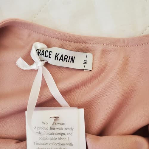 Grace Karin Women's Dress Size XL Pink - Thumbnail 9