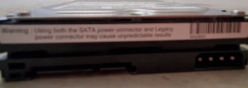 Hitachi Deskstar 250GB 7200RPM 8MB Cache SATA 3.5 Hard Disk Drive HDT722525DLA38 - Thumbnail 5