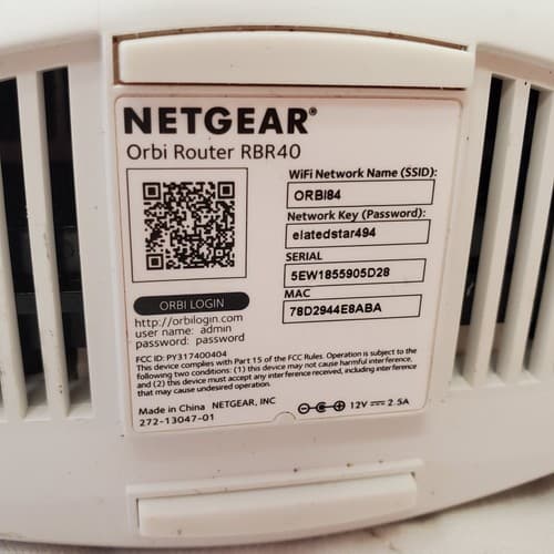 Netgear Orbi RBR40 AC2200 Router Whole Home Tri-band WiFi #9 - Thumbnail 5