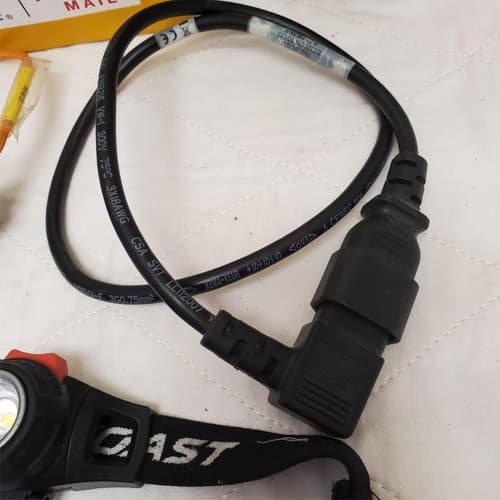 Lot of Hiking Headlamp with Industrial Power Cables & Connectors LOT-885 - Thumbnail 5