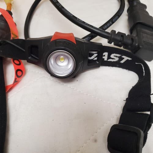 Lot of Hiking Headlamp with Industrial Power Cables & Connectors LOT-885 - Thumbnail 10