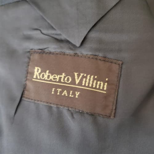 Roberto Cavalli Gray Woolen Blazer Sport Coat Size 44R - Thumbnail 3