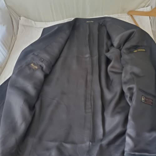 Roberto Cavalli Gray Woolen Blazer Sport Coat Size 44R - Thumbnail 8