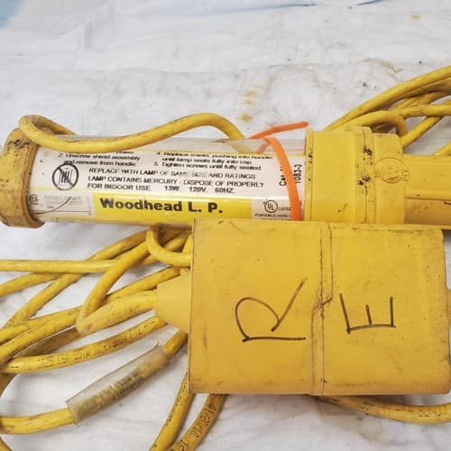General Manufacturing Fluorescent Hand Lamp Fluorescent Light - Yellow - Thumbnail 11