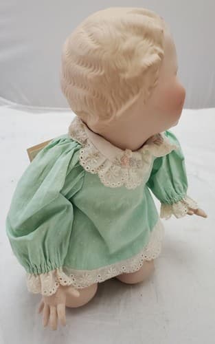 Edwin M Knowles Picture Perfect Babies Jessica Porcelain Doll by Yolanda Bello - Thumbnail 9