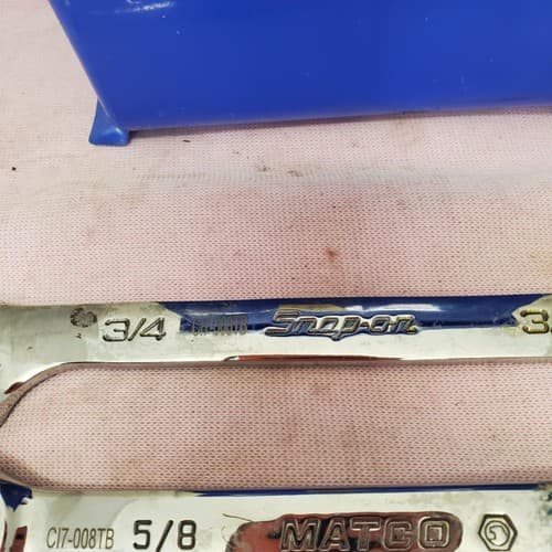 Lot of 8 Assorted Open-End Combination Wrench Set LOT-173 - Thumbnail 4