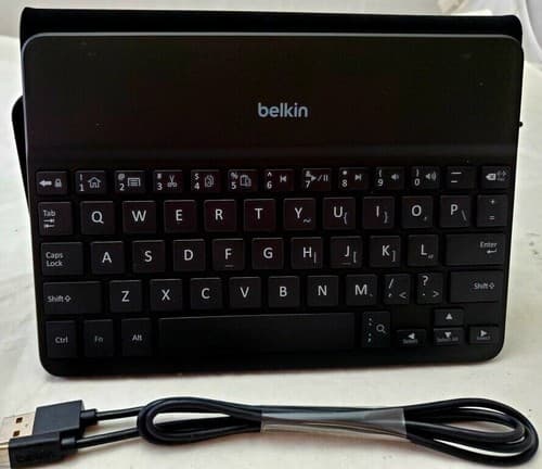 Belkin QODE Keyboard with Case for Kindle Fire HD and HDX 7" (New) in Black - Thumbnail 5