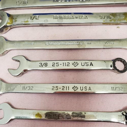 Lot of 8 Assorted Open-End Combination Wrench Set LOT-173 - Thumbnail 13