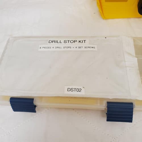 Lot of Machinist Radius Gage Set Pin Protrusion Gauge & Drill Stop Kit LOT-884 - Thumbnail 4