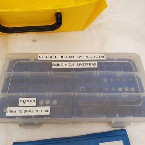 Lot of Machinist Radius Gage Set Pin Protrusion Gauge & Drill Stop Kit LOT-884 - Thumbnail 6