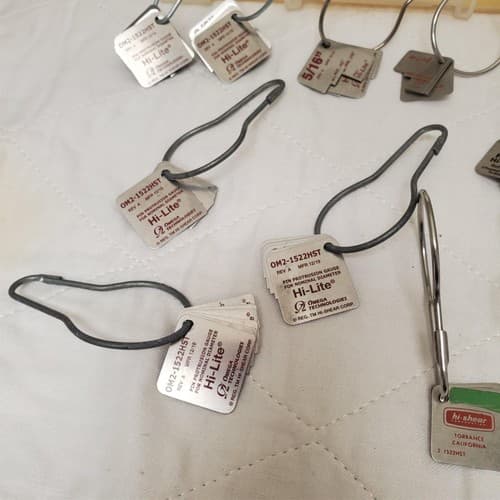 Lot of Machinist Radius Gage Set Pin Protrusion Gauge & Drill Stop Kit LOT-884 - Thumbnail 16