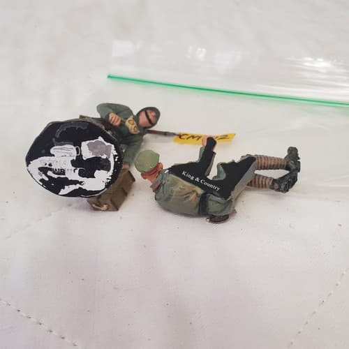 W. Britain 23089 1916-18 German Infantry Advancing with Ammo Box CM-113 - Thumbnail 6