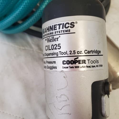Lot of Kahnetics CIL025 Weller Dispensing Sealant Gun LOT 674 - Thumbnail 4