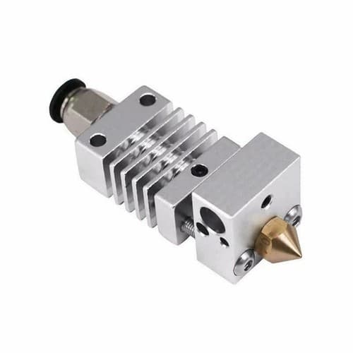 3D Printer Assembled CR10 Hotend Nozzle Heatsink Kit - 1.75mm .4mm - Thumbnail 2