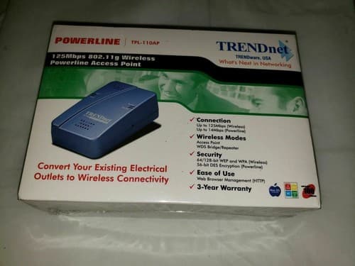 Trendnet Powerline TPL-110AP Wireless Powerline Access Point - Image 1