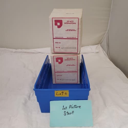 Lot of 2 Dit-Mco International 025-04623-0003 Rack Panel Connectors LOT-6 - Image 1