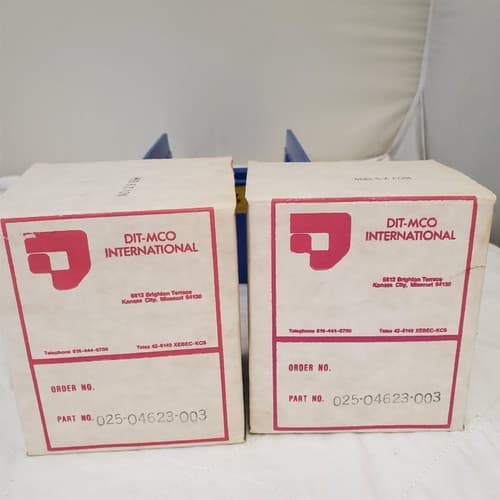 Lot of 2 Dit-Mco International 025-04623-0003 Rack Panel Connectors LOT-6 - Thumbnail 3